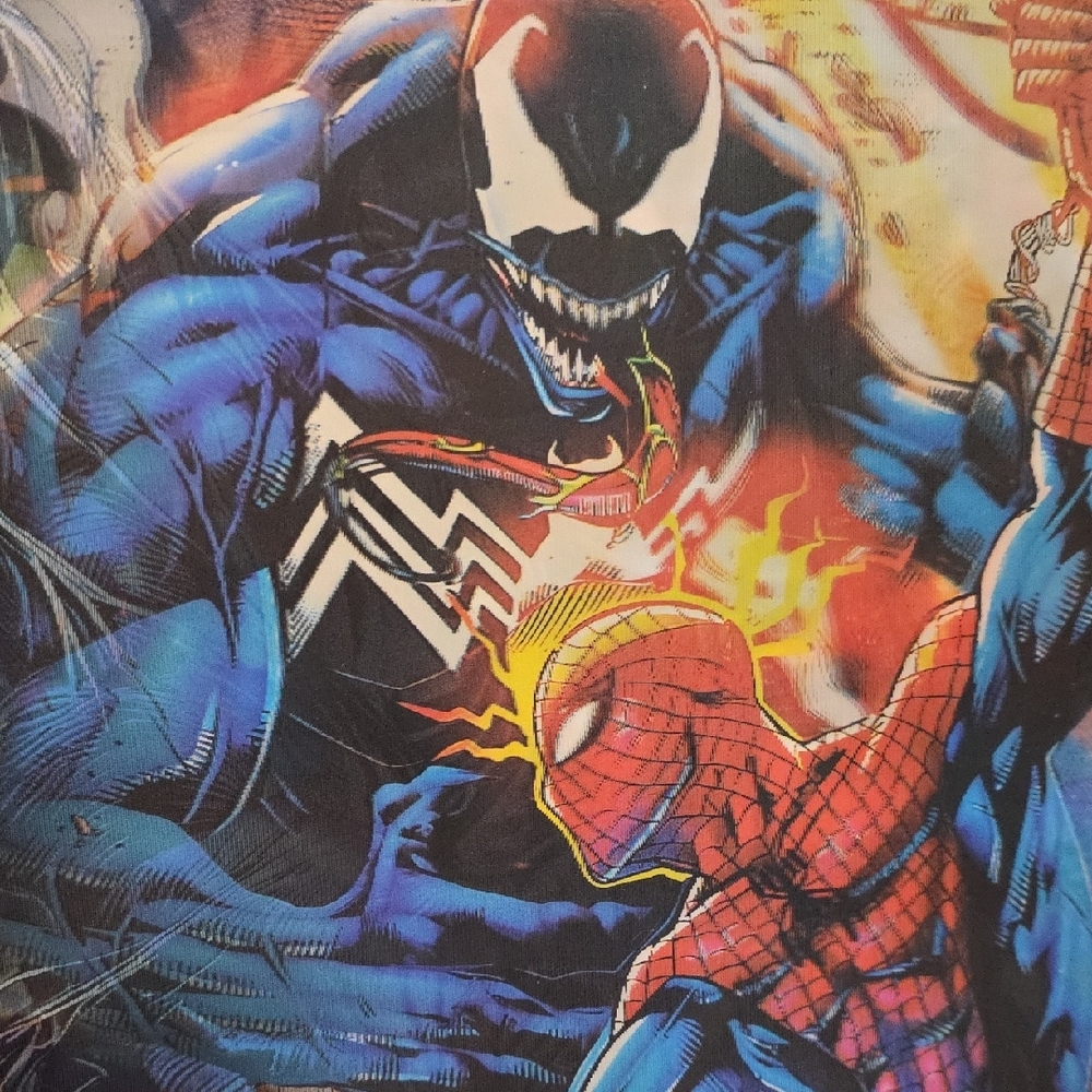 Marvel Spider-Man and Venom Lenicular Poster